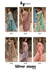 Silver Stone Vol 25 By Lt Satin Designer Wear Saree Suppliers In India
